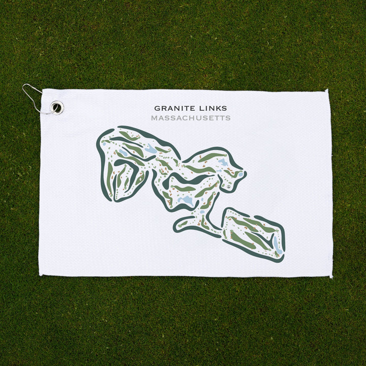 Granite Links Golf Club, Quincy, Massachusetts - Printed Golf Courses