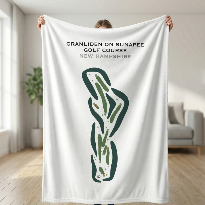 Granliden On Sunapee Golf Course, New Hampshire - Printed Golf Courses