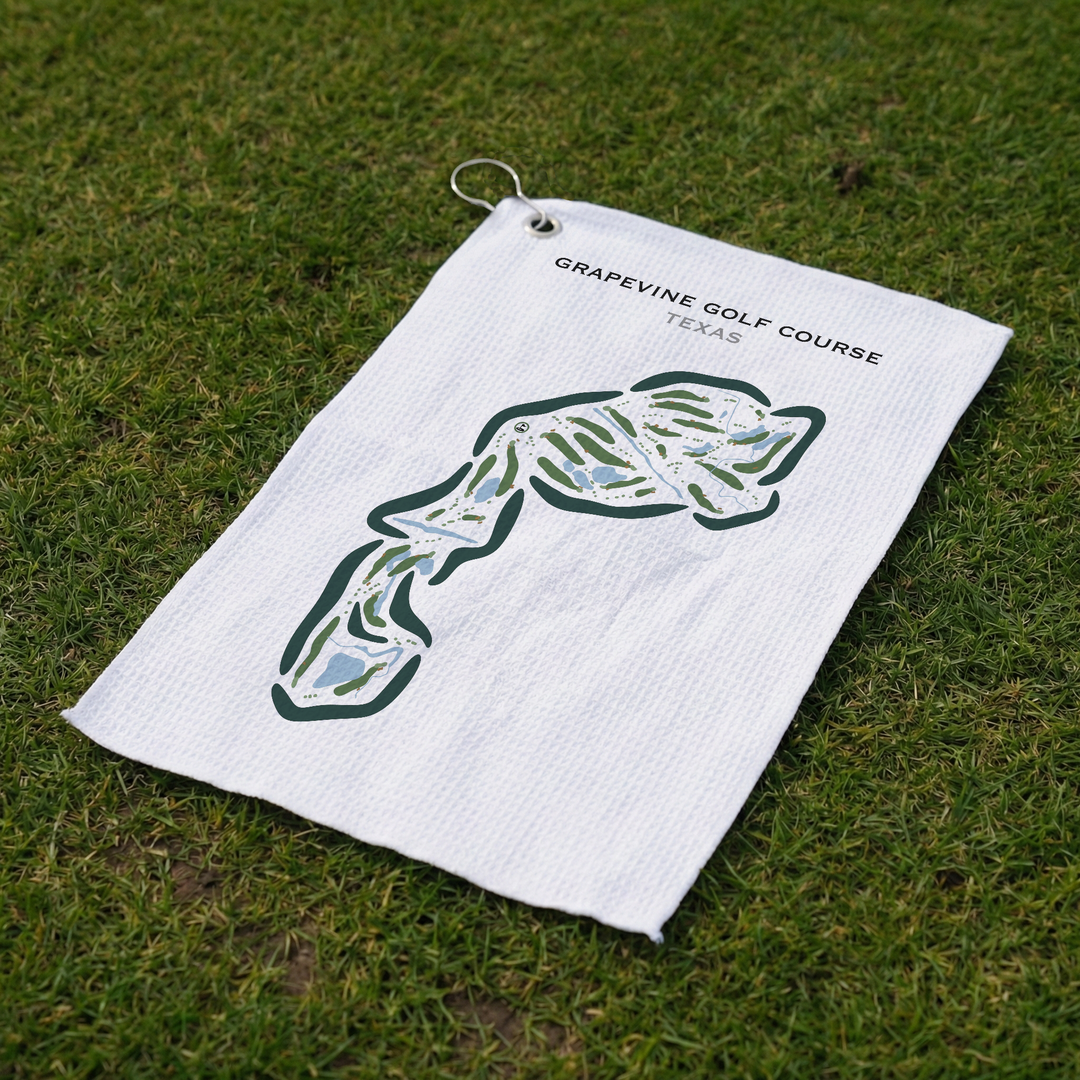 Grapevine Golf Course, Texas - Printed Golf Courses