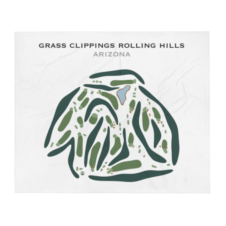 Grass Clippings Rolling Hills, Arizona - Printed Golf Courses