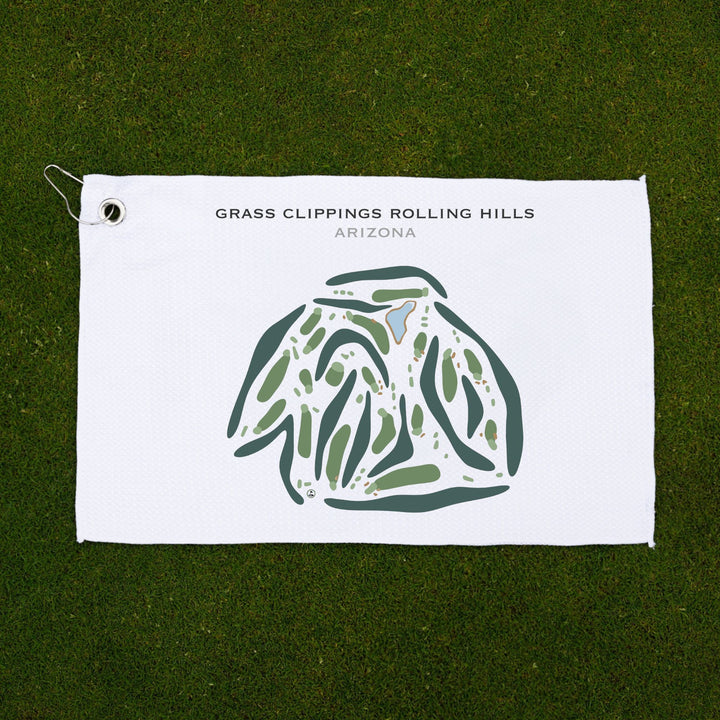 Grass Clippings Rolling Hills, Arizona - Printed Golf Courses