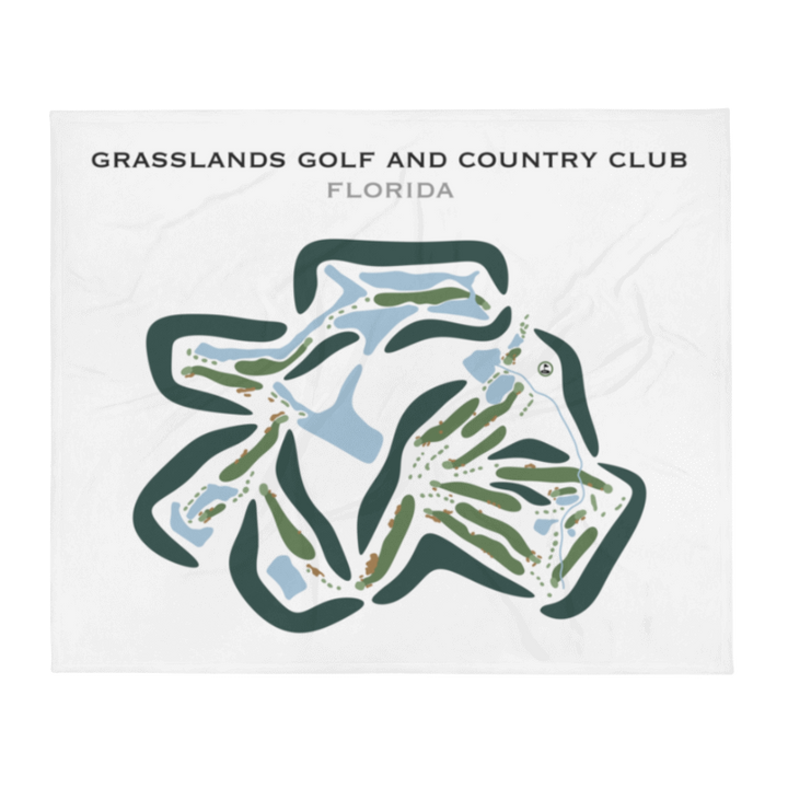 Grasslands Golf and Country Club, Florida - Printed Golf Courses