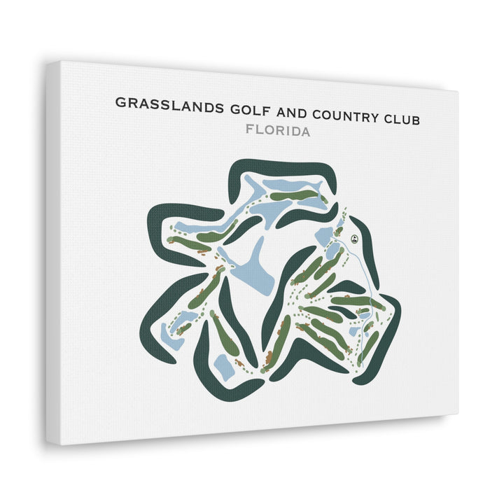 Grasslands Golf and Country Club, Florida - Printed Golf Courses