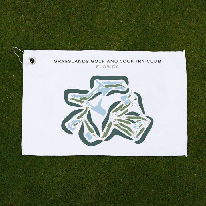 Grasslands Golf and Country Club, Florida - Printed Golf Courses