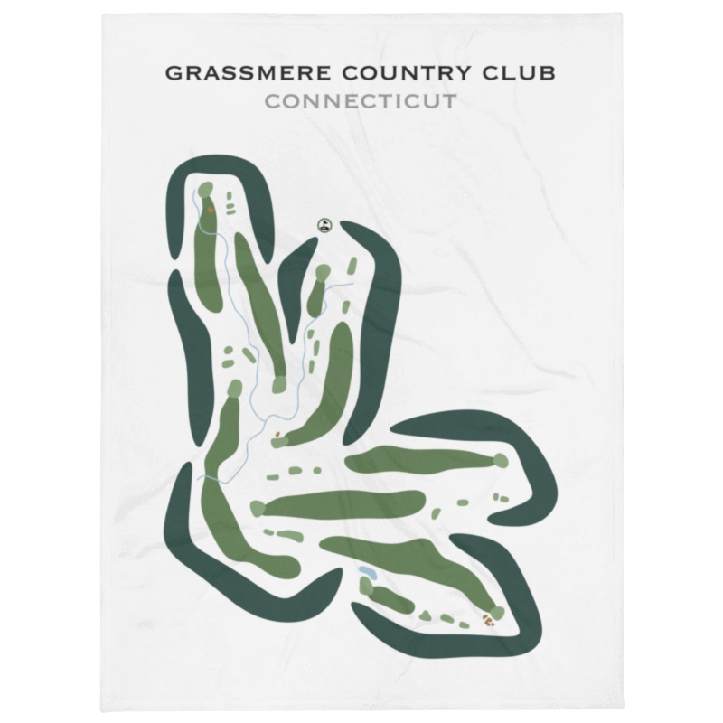 Grassmere Country Club, Connecticut - Printed Golf Courses