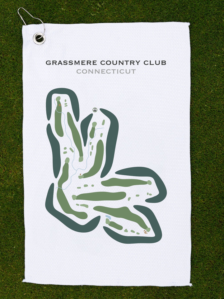 Grassmere Country Club, Connecticut - Printed Golf Courses