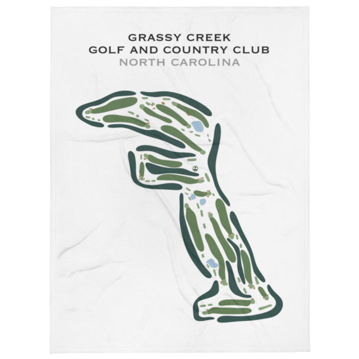 Grassy Creek Golf & Country Club, North Carolina - Printed Golf Course