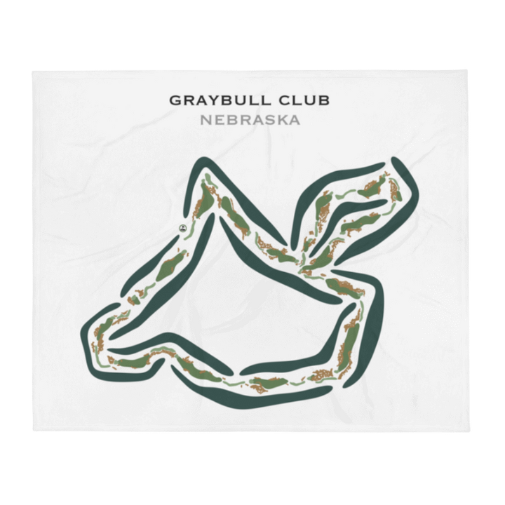 GrayBull Club, Nebraska - Printed Golf Courses