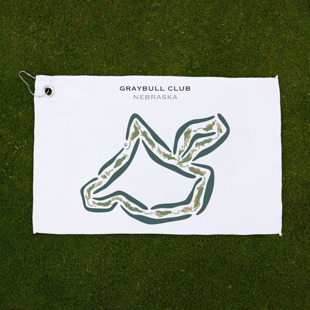 GrayBull Club, Nebraska - Printed Golf Courses