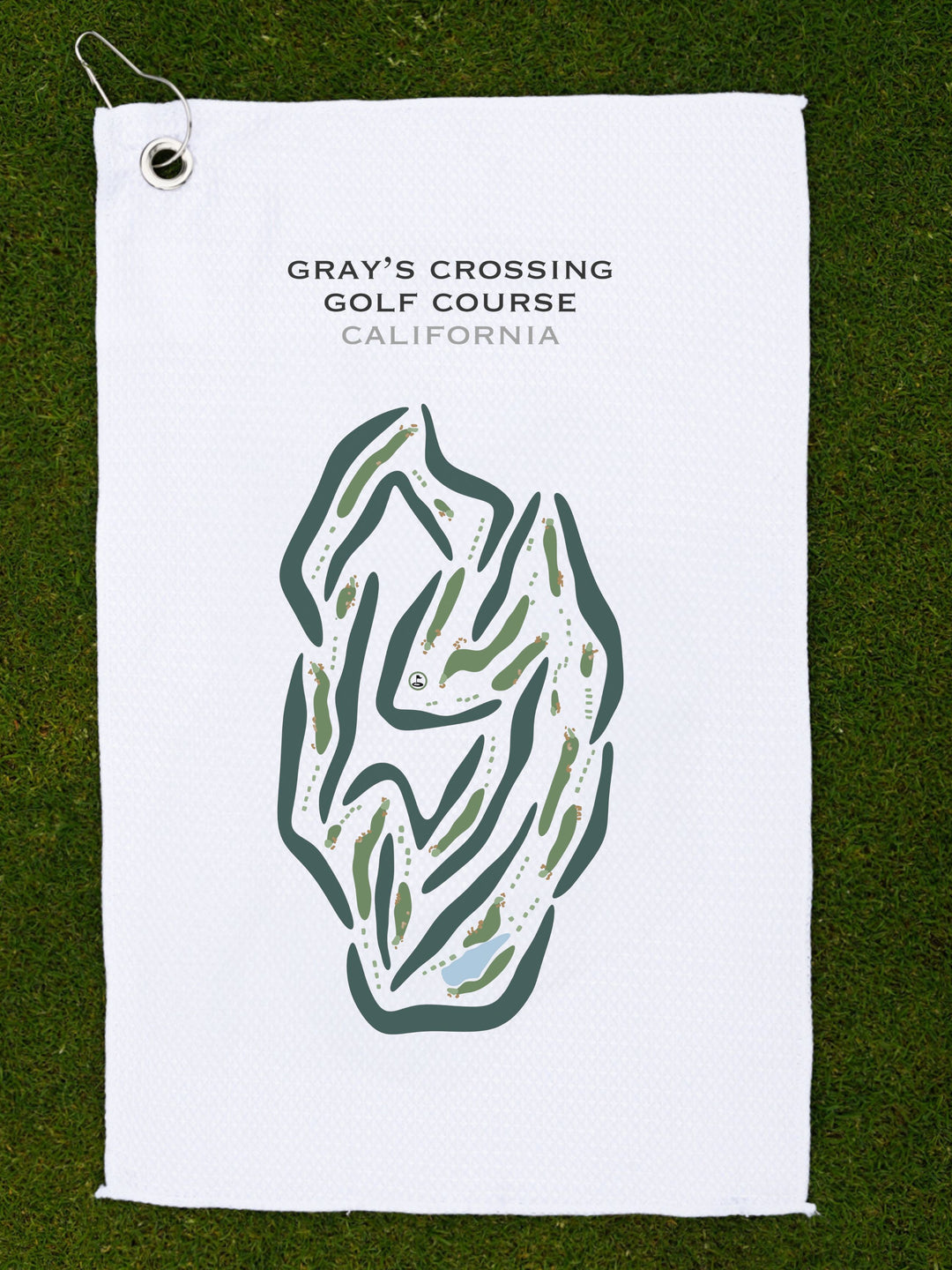 Gray's Crossing Golf Course, California - Printed Golf Courses