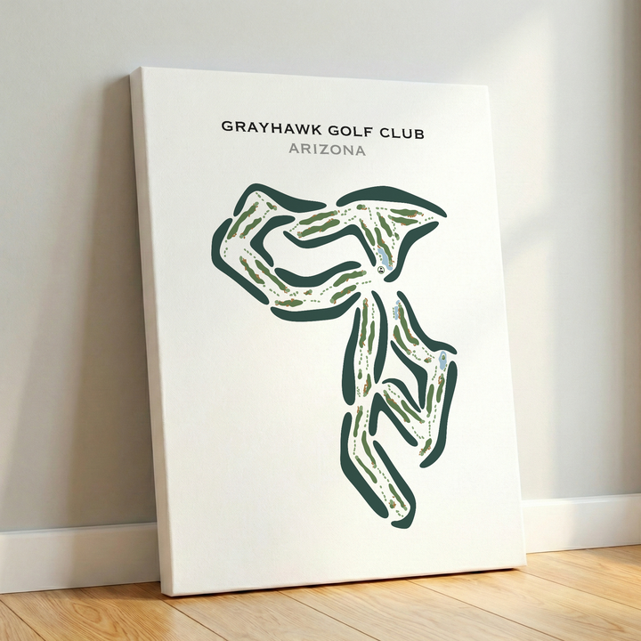 Grayhawk Golf Club, Arizona - Printed Golf Courses