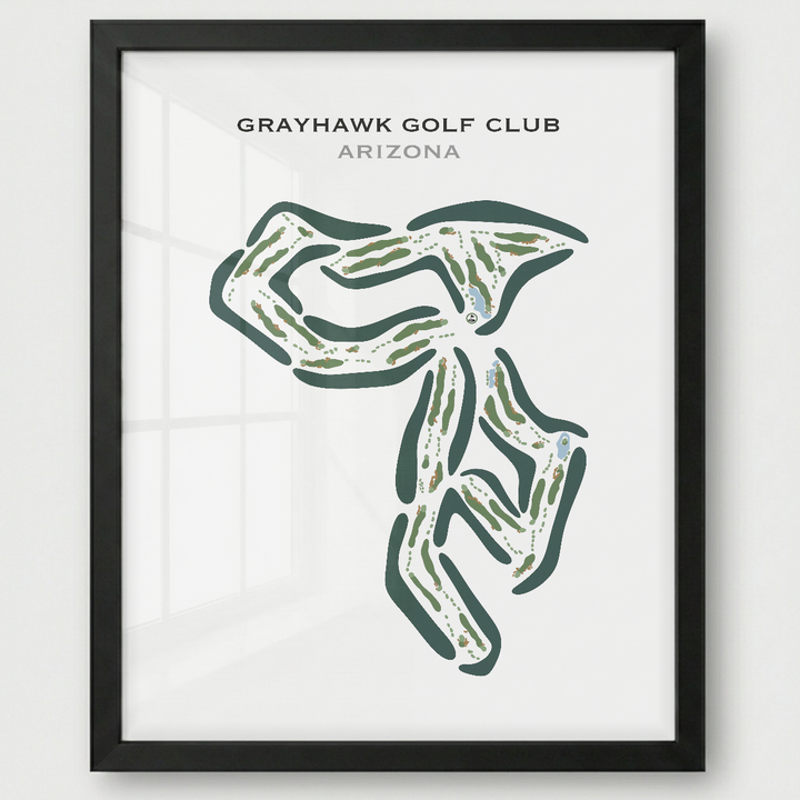 Grayhawk Golf Club, Arizona - Printed Golf Courses