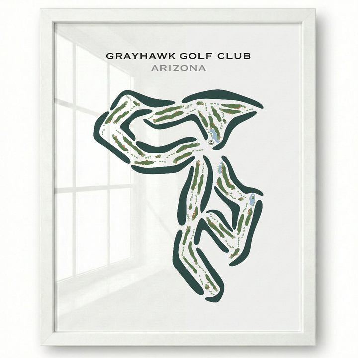 Grayhawk Golf Club, Arizona - Printed Golf Courses