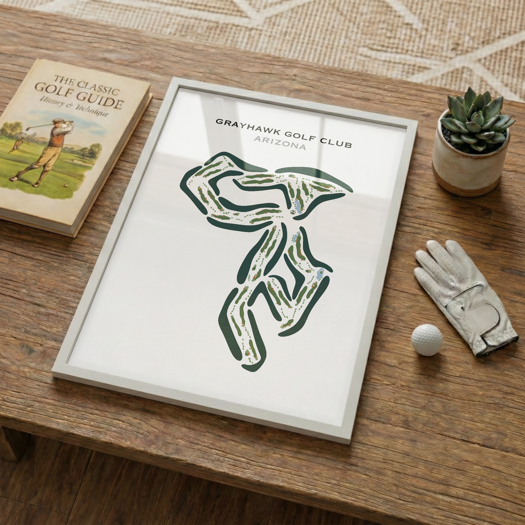 Grayhawk Golf Club, Arizona - Printed Golf Courses