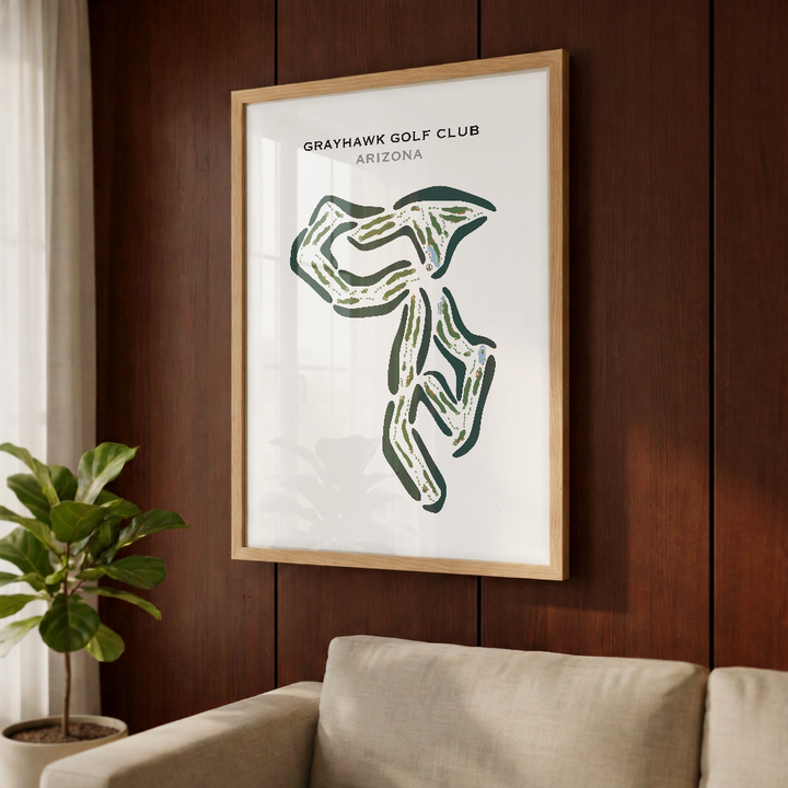 Grayhawk Golf Club, Arizona - Printed Golf Courses