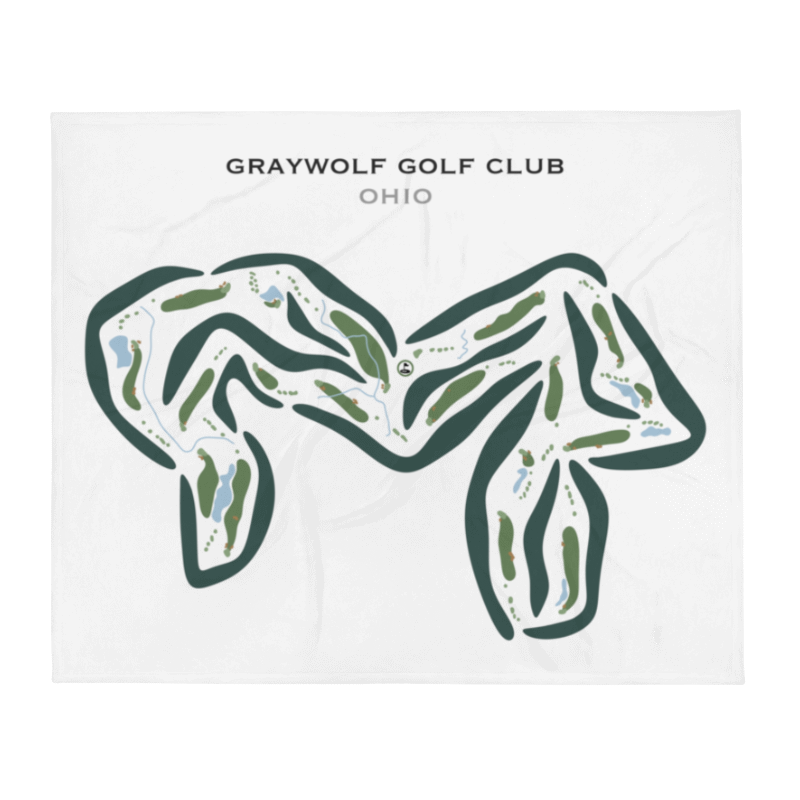 Graywolf Golf Club, Ohio - Printed Golf Courses