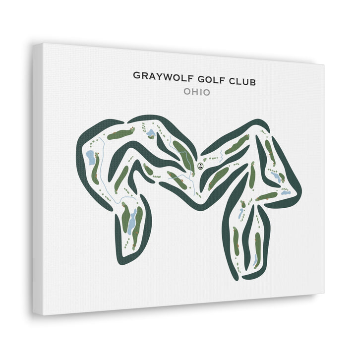 Graywolf Golf Club, Ohio - Printed Golf Courses