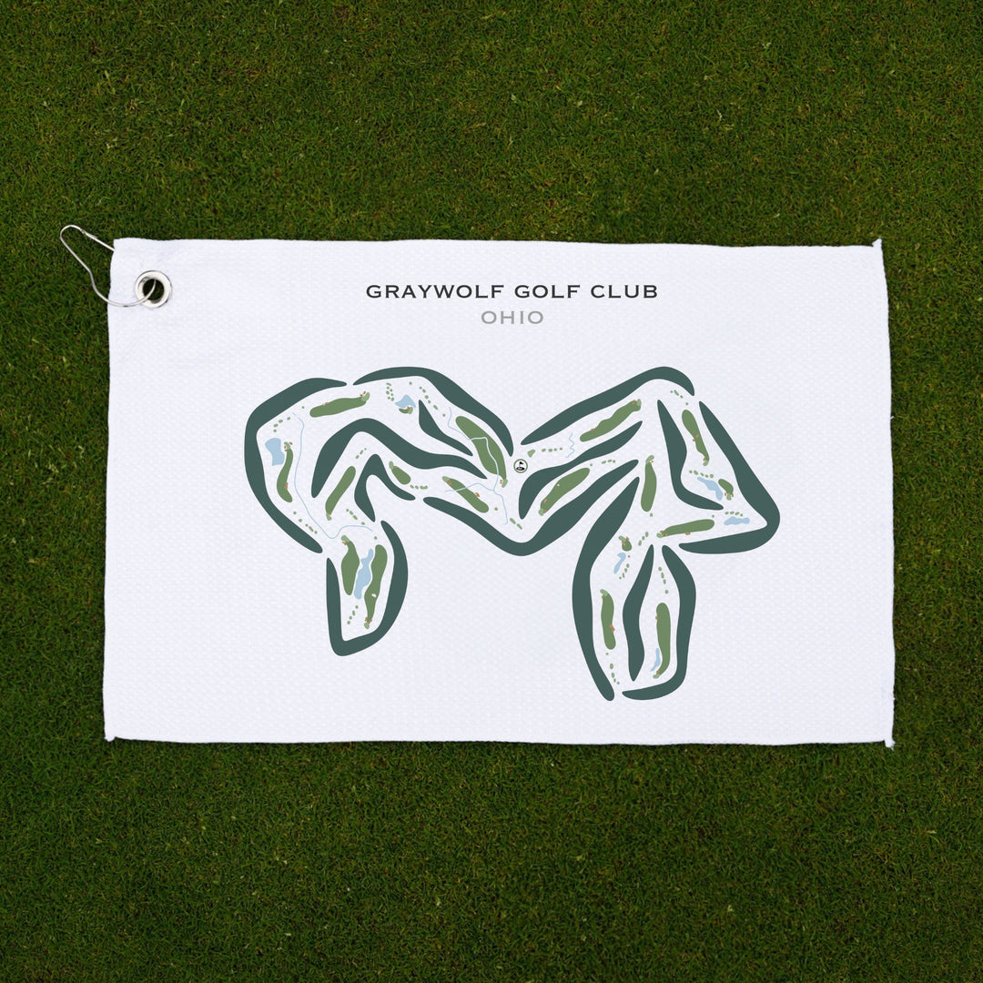 Graywolf Golf Club, Ohio - Printed Golf Courses