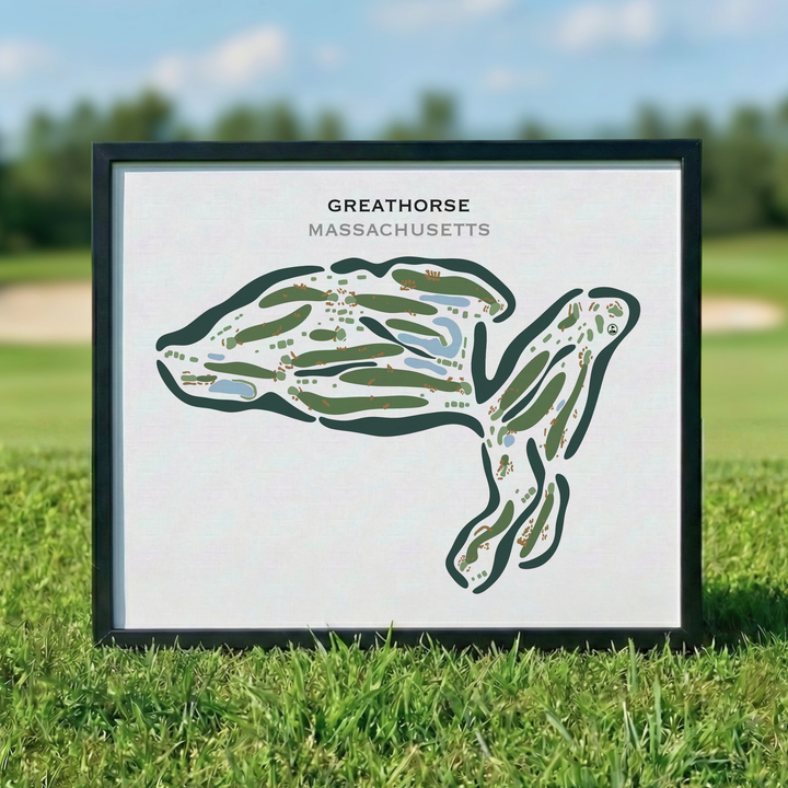 GreatHorse, Massachusetts - Printed Golf Courses