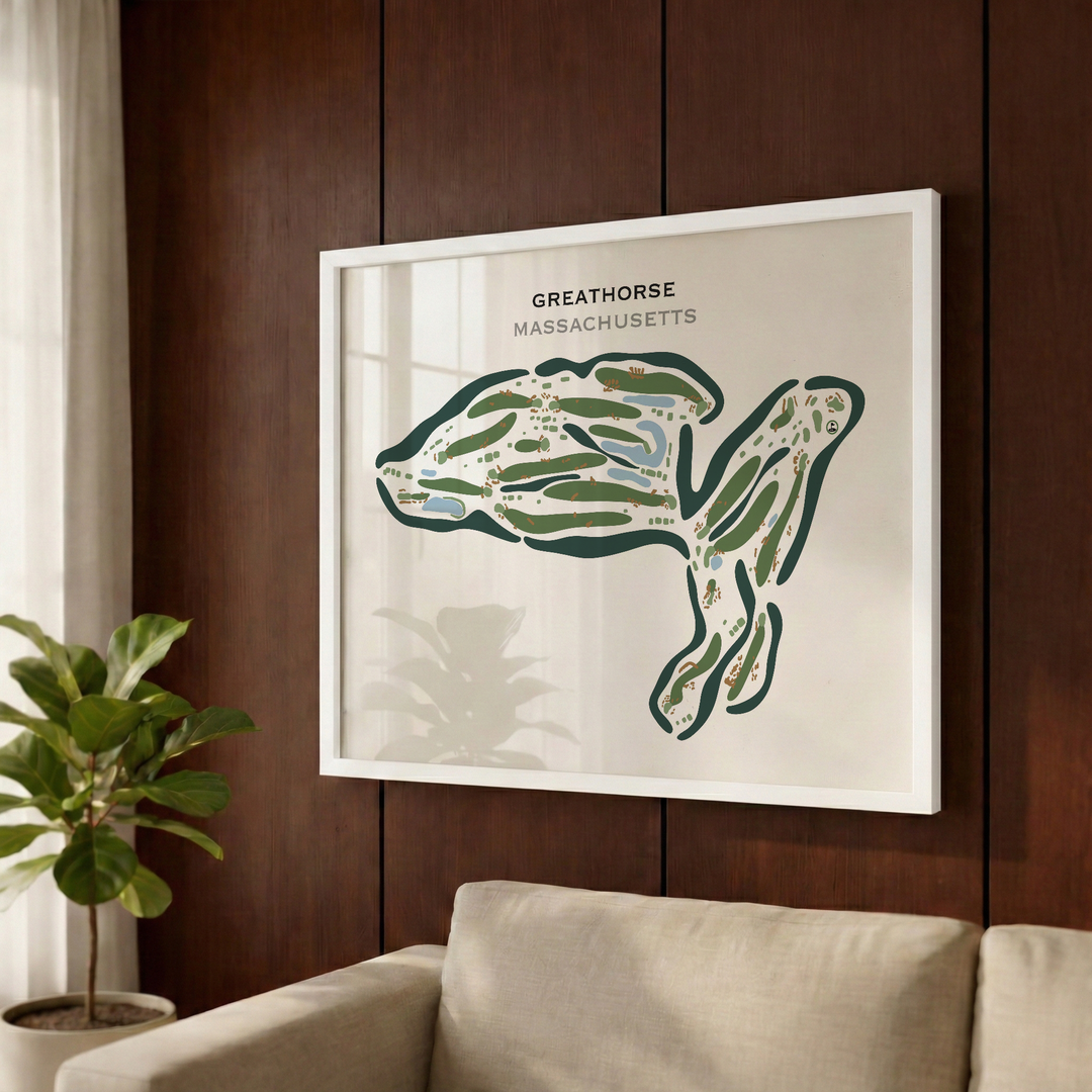 GreatHorse, Massachusetts - Printed Golf Courses