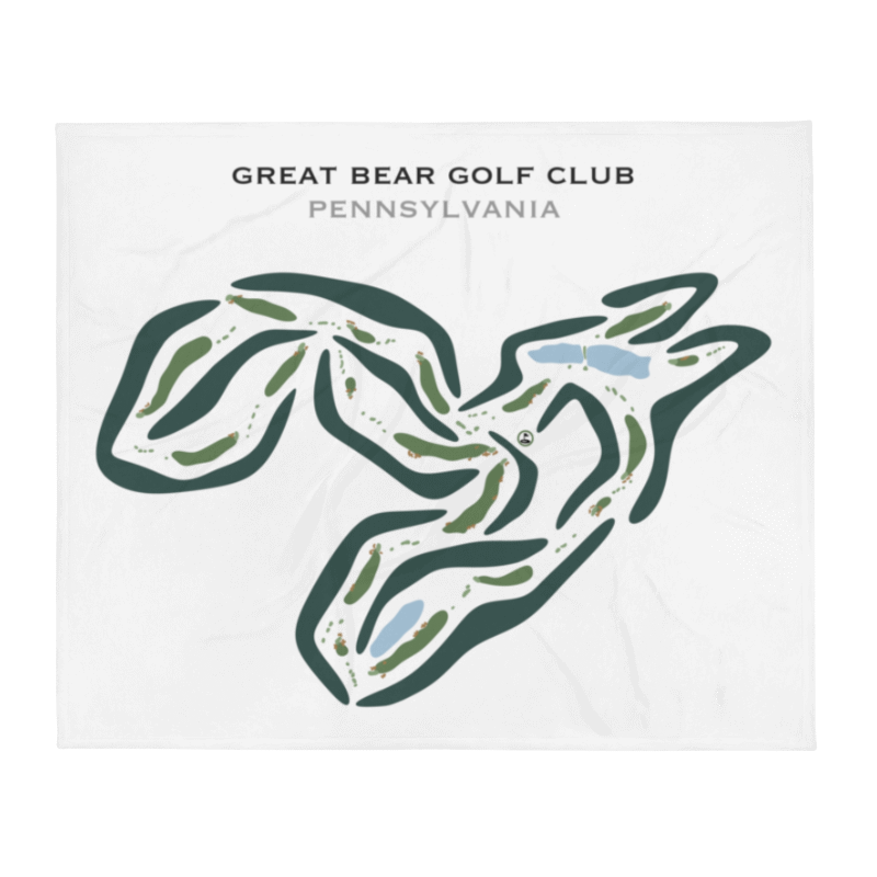 Great Bear Golf Club, Pennsylvania - Printed Golf Courses