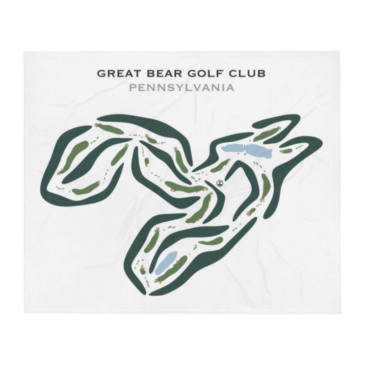 Great Bear Golf Club, Pennsylvania - Printed Golf Courses