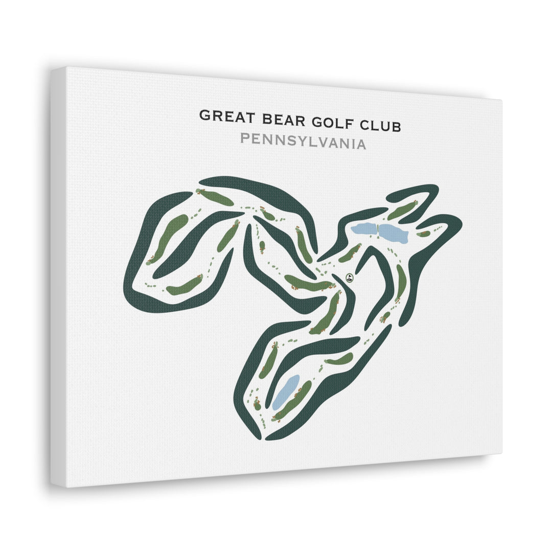 Great Bear Golf Club, Pennsylvania - Printed Golf Courses