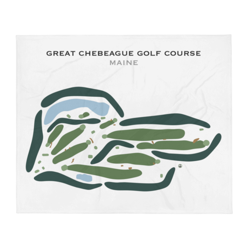 Great Chebeague Golf Course, Maine - Printed Golf Courses