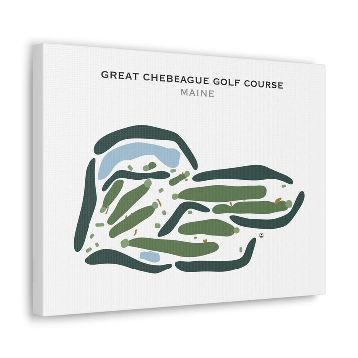 Great Chebeague Golf Course, Maine - Printed Golf Courses