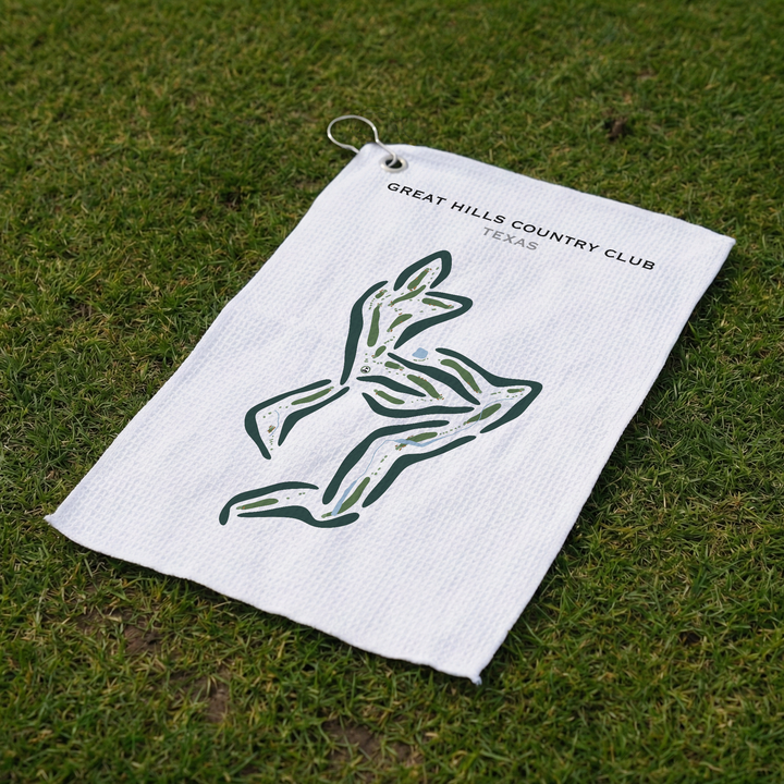 Great Hills Country Club, Texas - Printed Golf Courses