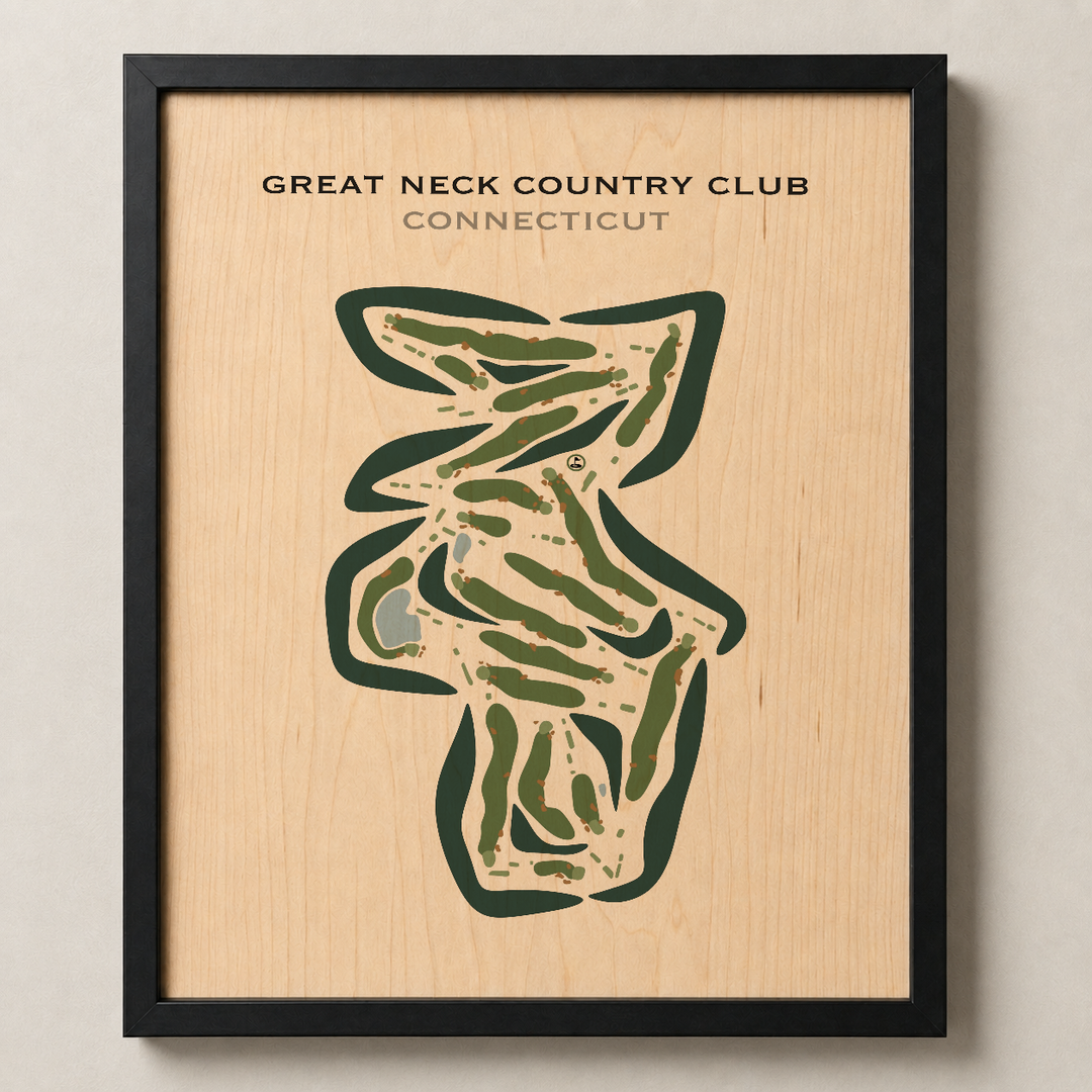 Great Neck Country Club, Connecticut - Printed Golf Courses