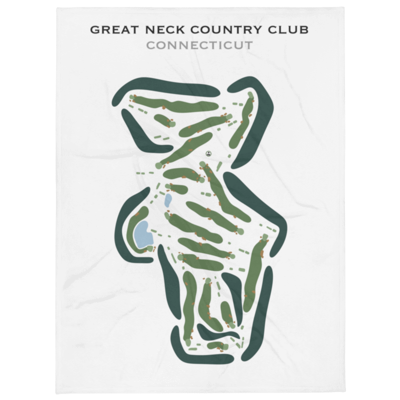 Great Neck Country Club, Connecticut - Printed Golf Courses