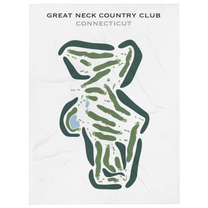 Great Neck Country Club, Connecticut - Printed Golf Courses