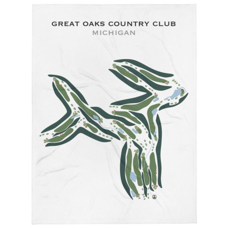 Great Oaks Country Club, Michigan - Printed Golf Courses - Golf Course Prints