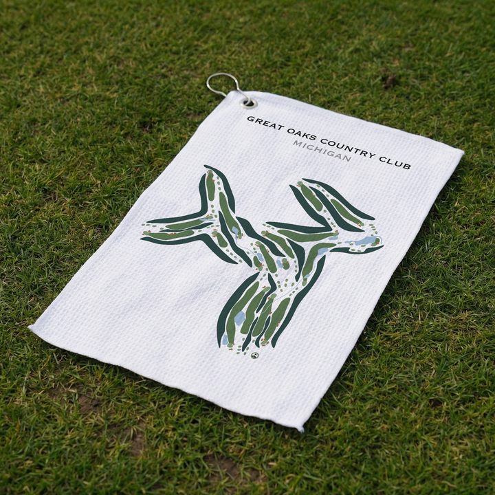 Great Oaks Country Club, Michigan - Printed Golf Courses
