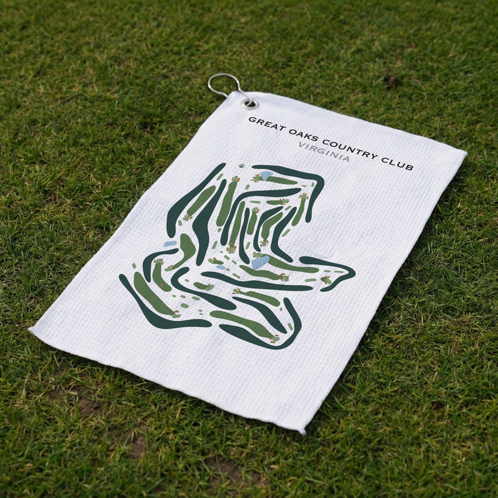 Great Oaks Country Club, Virginia - Printed Golf Course