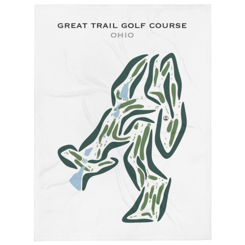 Great Trail Golf Course, Ohio - Printed Golf Courses