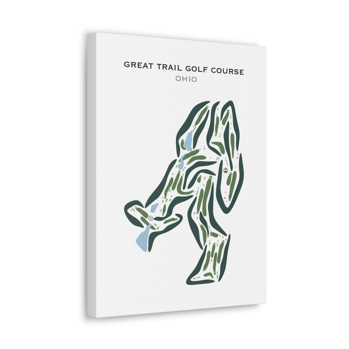 Great Trail Golf Course, Ohio - Printed Golf Courses