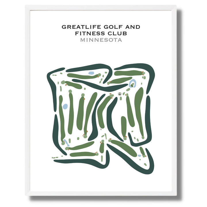 GreatLife Golf & Fitness Club, Minnesota - Printed Golf Courses