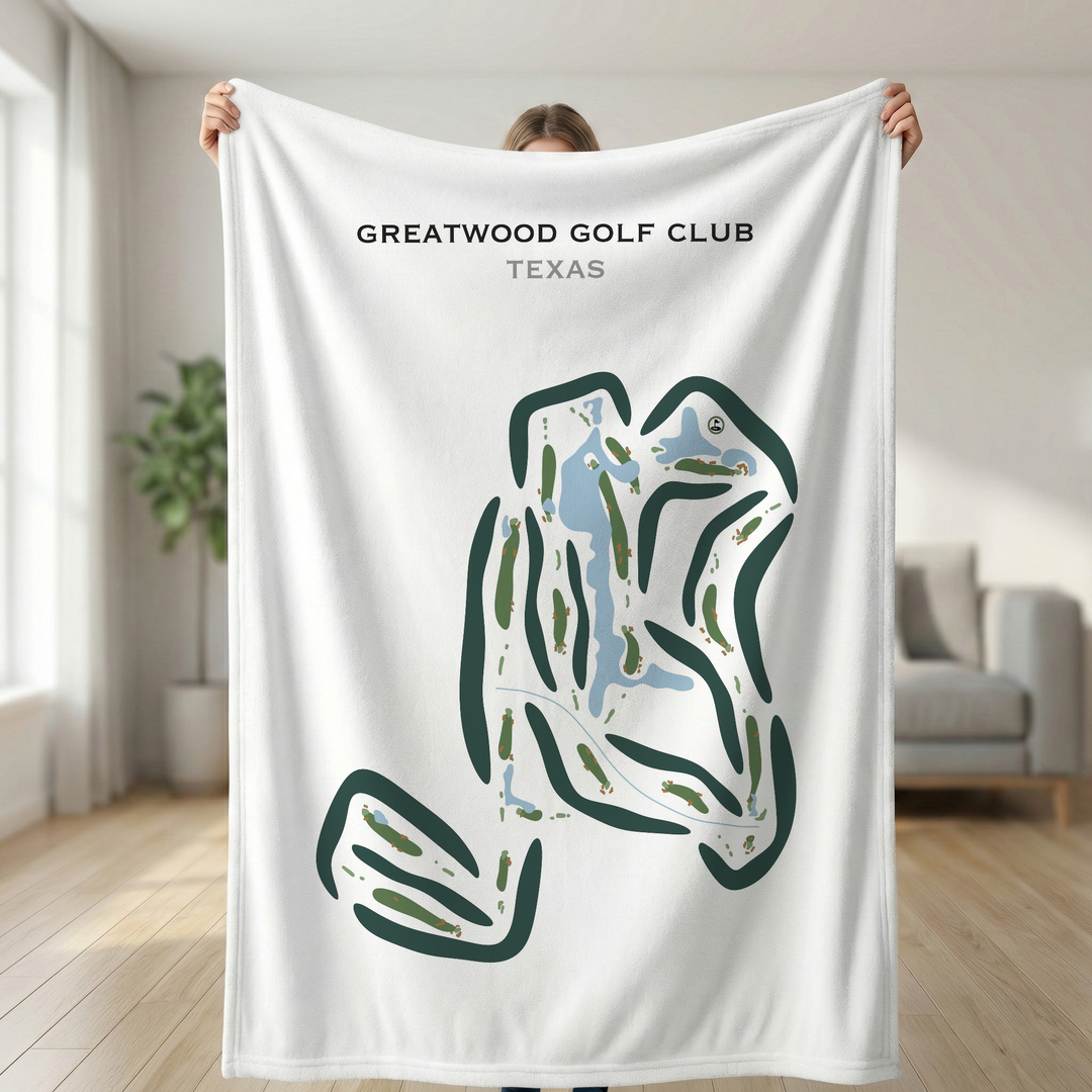 Greatwood Golf Club, Texas - Printed Golf Courses
