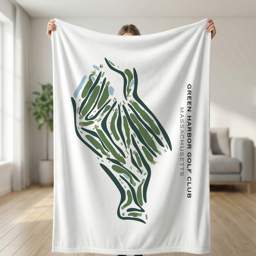Green Harbor Golf Club, Massachusetts - Printed Golf Courses