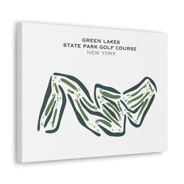 Green Lakes State Park, New York - Printed Golf Courses