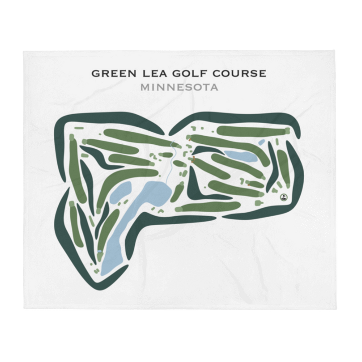 Green Lea Golf Course, Minnesota - Printed Golf Courses