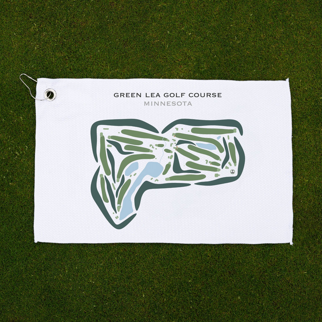 Green Lea Golf Course, Minnesota - Printed Golf Courses