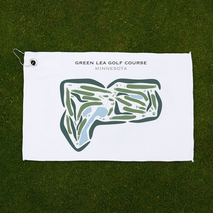 Green Lea Golf Course, Minnesota - Printed Golf Courses