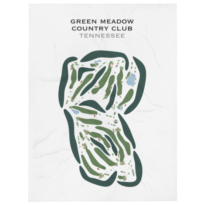 Green Meadow Country Club, Tennessee - Printed Golf Courses