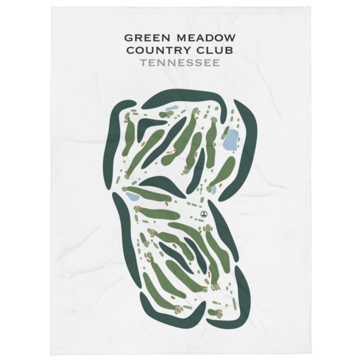 Green Meadow Country Club, Tennessee - Printed Golf Courses