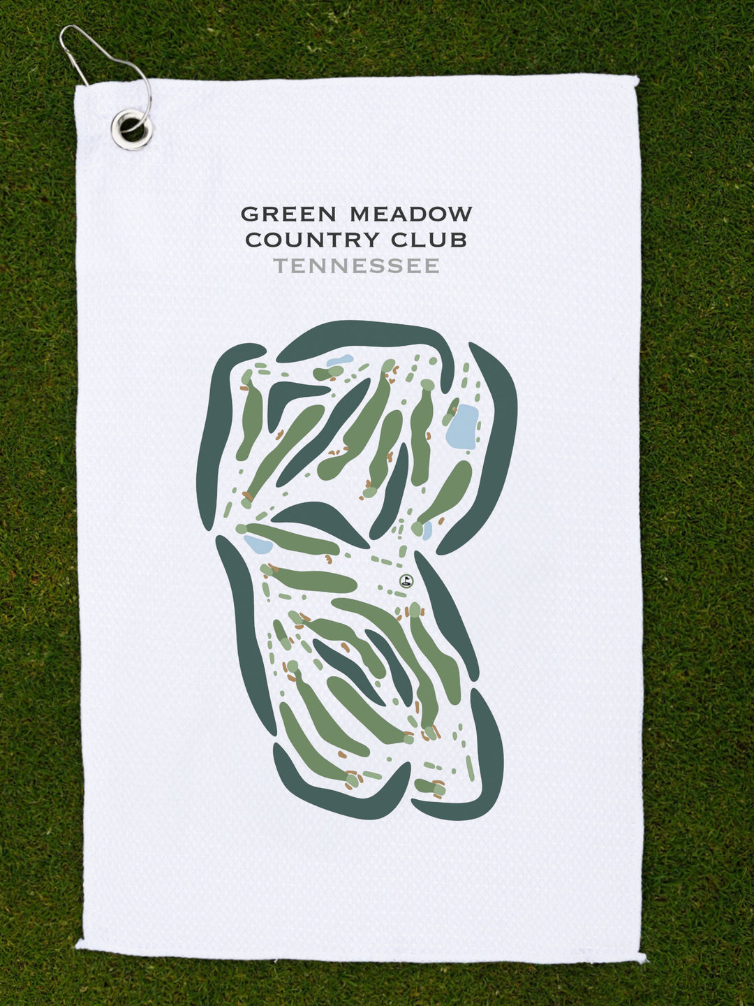 Green Meadow Country Club, Tennessee - Printed Golf Courses