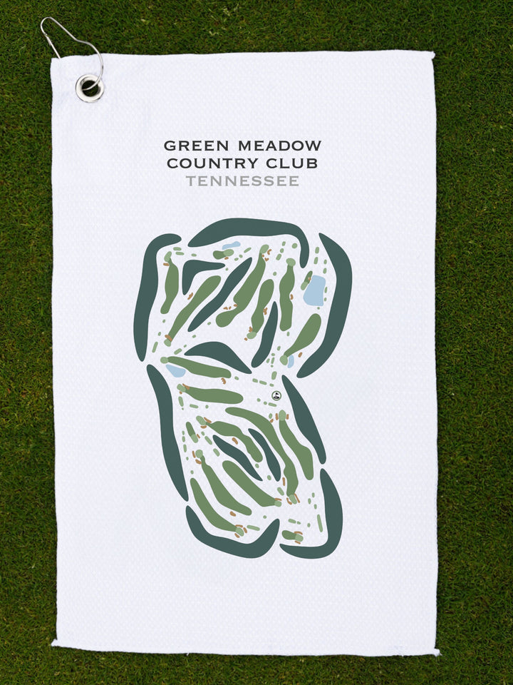 Green Meadow Country Club, Tennessee - Printed Golf Courses
