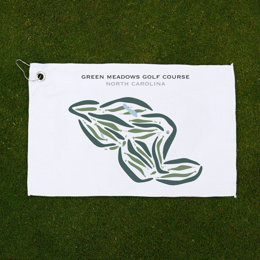 Green Meadows Golf Course, North Carolina - Printed Golf Courses